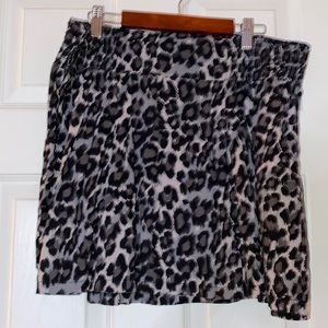 Gap Animal Print Skirt